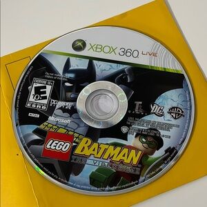 LEGO Batman: The Videogame for Xbox 360 - Black, Green, and Yellow